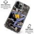 DC Comics The Joker Vintage Action pose pattern iPhone 16 Pro Clear Case